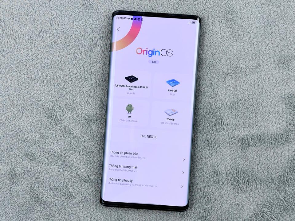 Vivo Nex 3s 8/256G - 64312-duoc-ban-tai-Điện Thoại Xanh