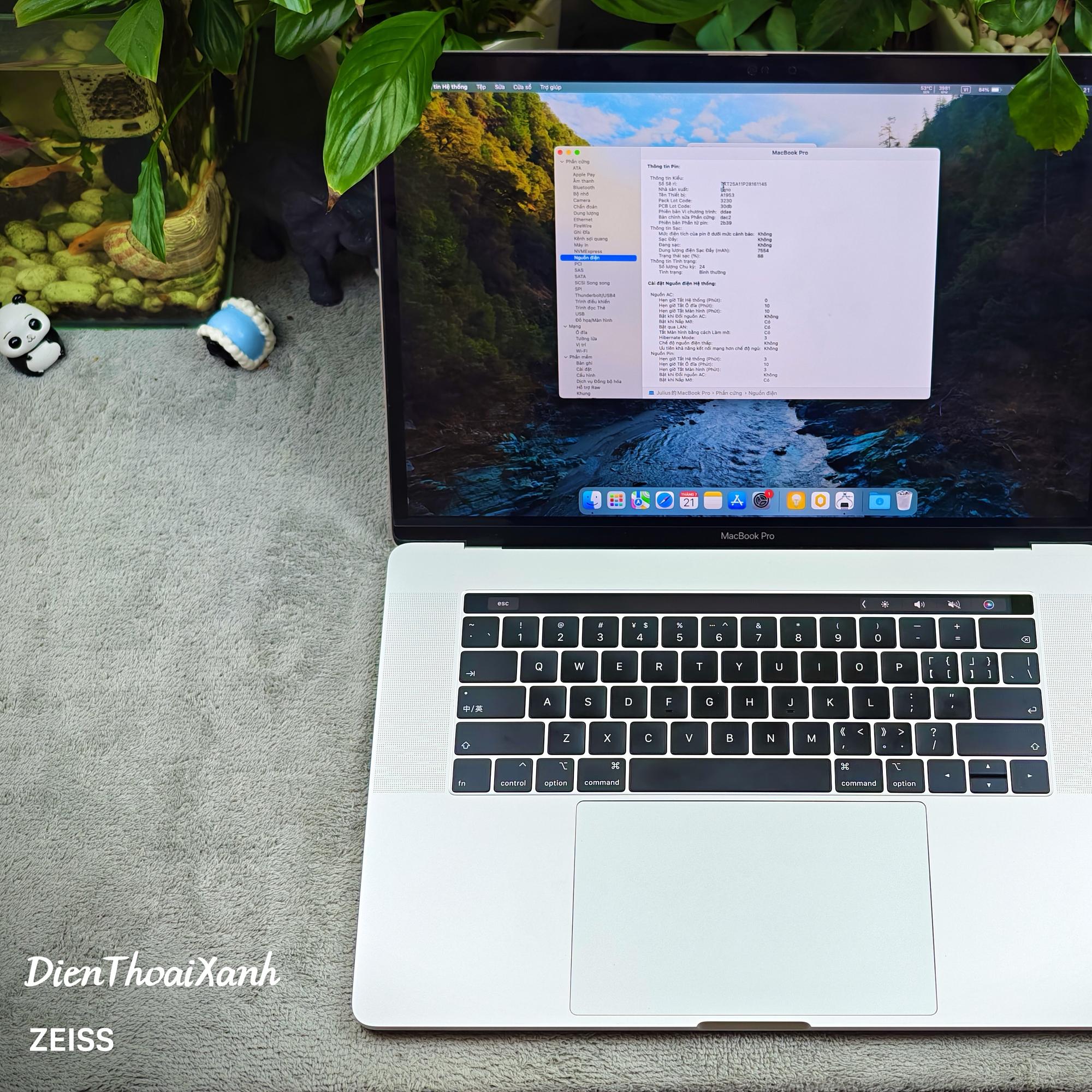 Macbook Pro 15 2018 16/256G - YJG5L-duoc-ban-tai-Điện Thoại Xanh