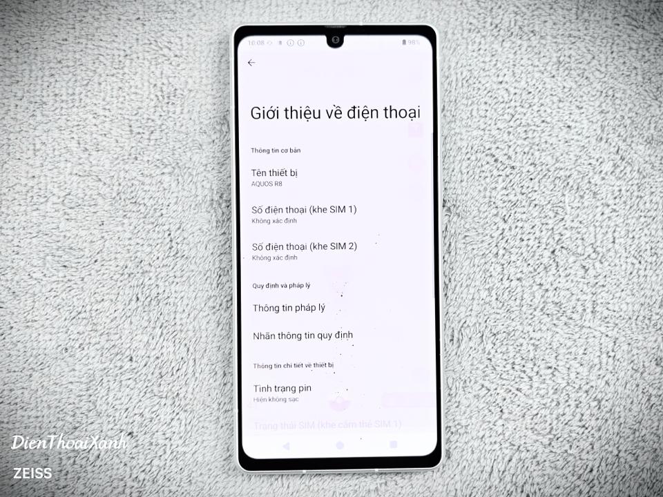 Sharp Aquos R8 8/256G - 85457-duoc-ban-tai-Điện Thoại Xanh