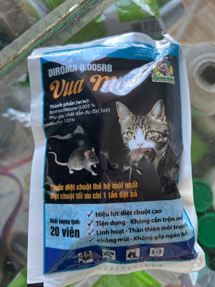Thuốc chuột kẹo-duoc-ban-tai-VTNN 365QH - VUA LY DON