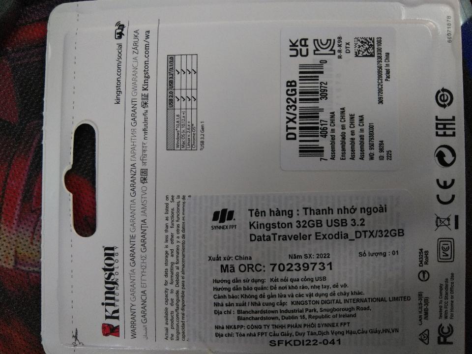 Usb Kingston 32GB usb 3.2-duoc-ban-tai-Cửa hàng máy vi tính Anh Tú