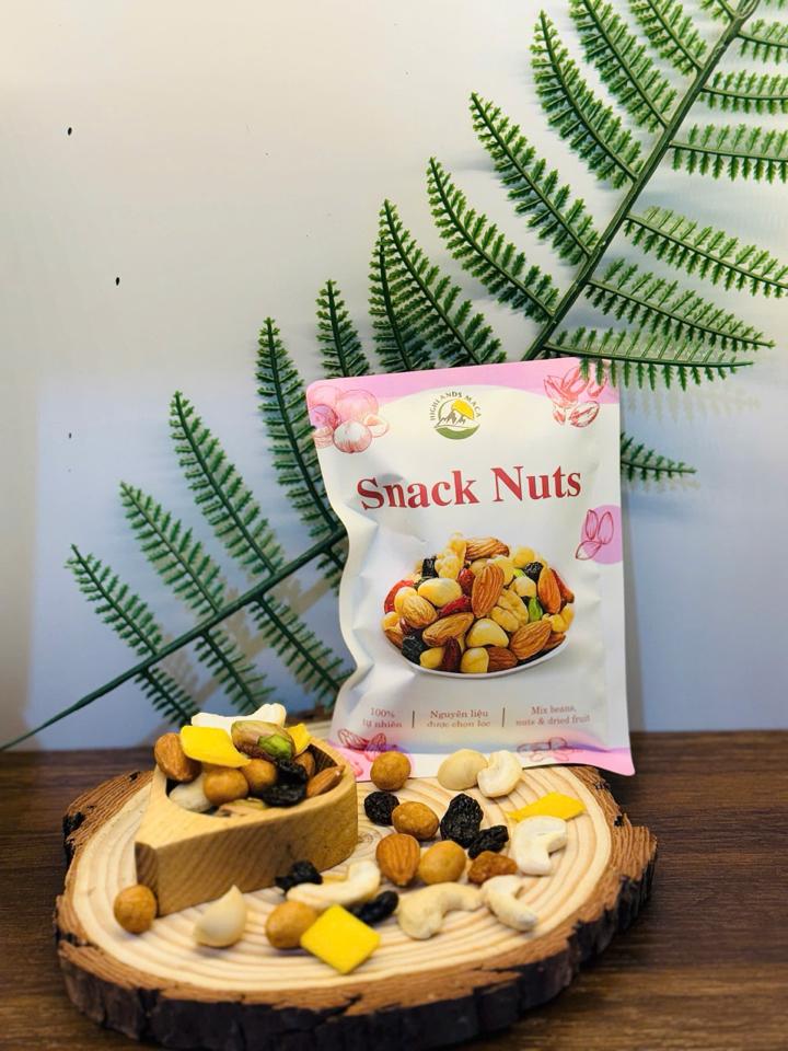 Sét hạt hồng  ((35g) điều, mắc ca, hạnh nhân, dẻ, đậu phộng)-duoc-ban-tai-Đặc Sản Tây Nguyên Huế_48