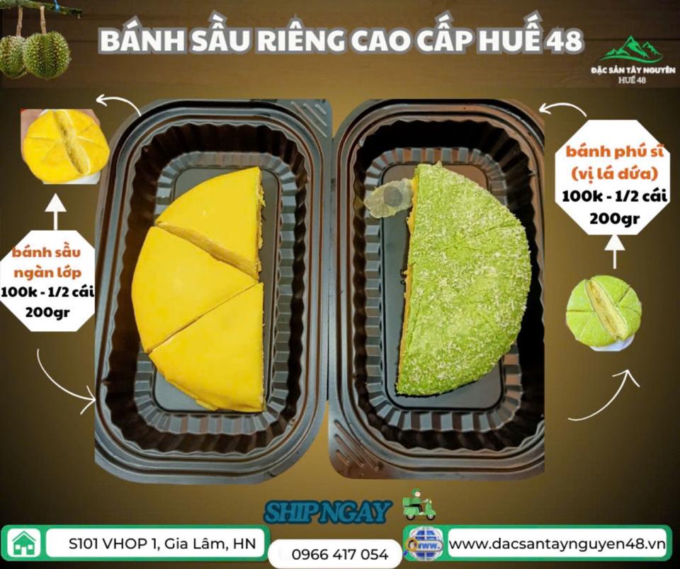 1/2 bánh sầu riêng ( PHÚ SĨ/ NGÀN LỚP/ THAN TRE)-duoc-ban-tai-Đặc Sản Tây Nguyên Huế_48