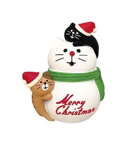Zakka - Mèo tuyết Snowman-duoc-ban-tai-Zerõ Garden - Sống Xanh Sống An Lành