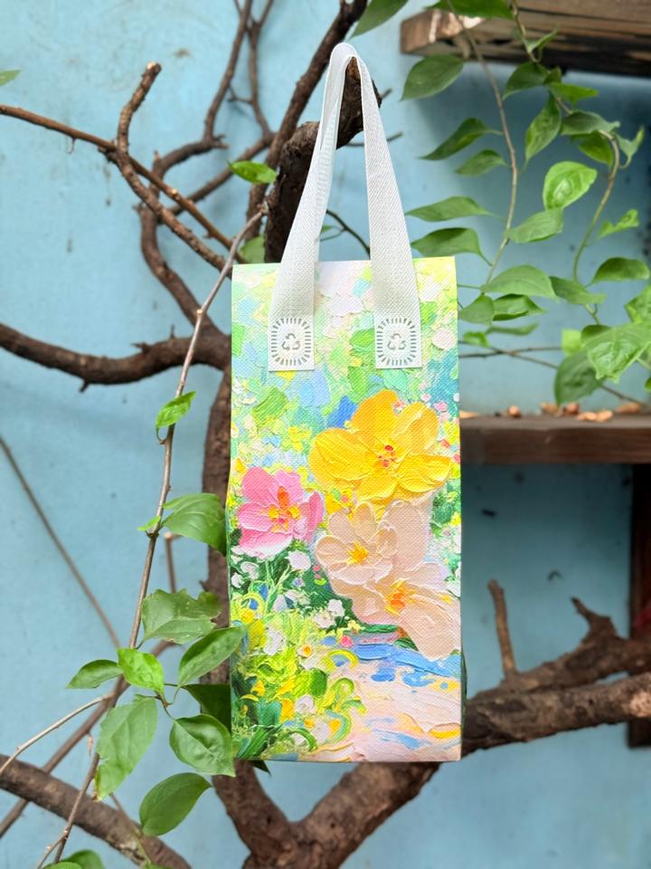 Túi sơn dầu nhỏ (đựng 1 chai/lít)-duoc-ban-tai-Dziễm Hương - Tiệm tạp hoá giấc mơ