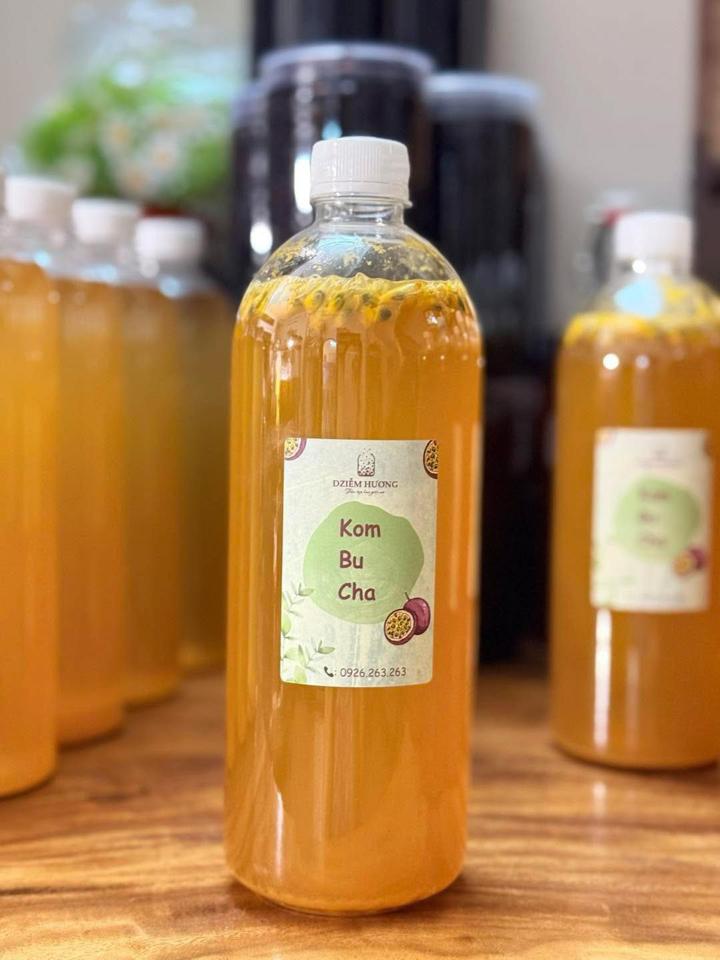 Kombucha chanh dây-duoc-ban-tai-Dziễm Hương - Tiệm tạp hoá giấc mơ