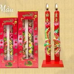 Đèn long phụng -duoc-ban-tai-Phụ kiện Hoa - Tráp Song Hỷ 