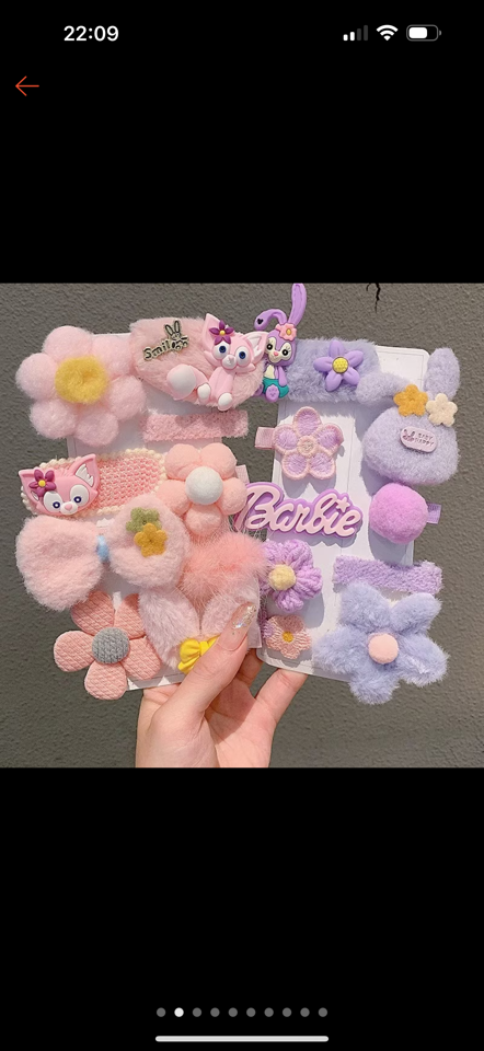 Sét Kẹp nhiều hình dễ thương-duoc-ban-tai-Túi xách & phụ kiện - Hiền House