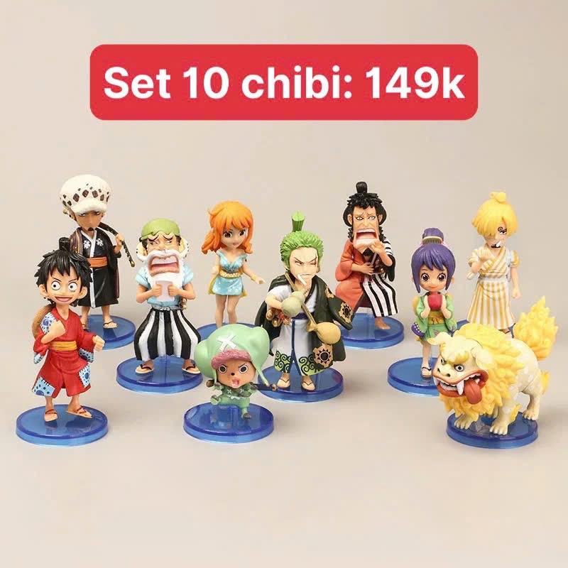 Set 10 chibi wano-duoc-ban-tai-Sỉ mô hình Speedster