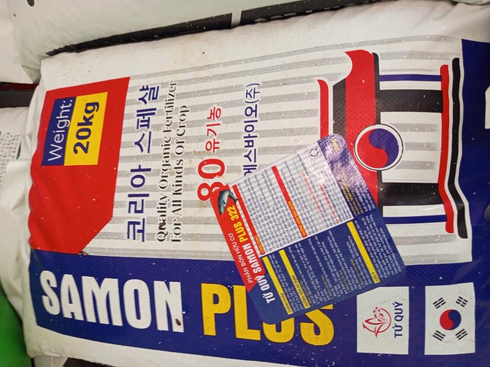 Phân bón hữu cơ TỨ QUÝ SAMON PLUS 322-duoc-ban-tai-ĐẠI LÝ VTNN ĐÌNH THANH