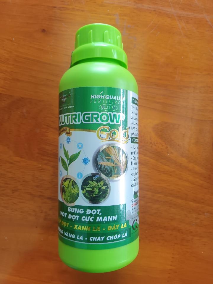 Phân bón lá NUTRI GROW GOLD ( Vọt đọt, mập đọt)-duoc-ban-tai-ĐẠI LÝ VTNN ĐÌNH THANH