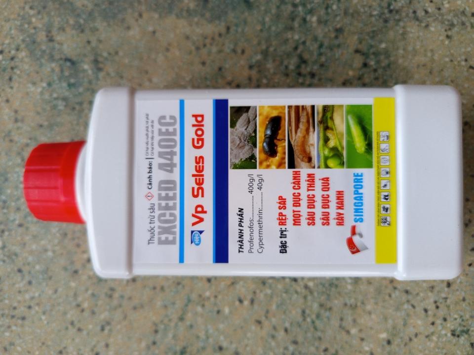 Thuốc trừ sâu EXCEED 440EC Hiệu Vp Seles Gold ( Đặc trị rệp sáp, sâu đục thân, mọt đục cành, rầy xanh)-duoc-ban-tai-ĐẠI LÝ VTNN ĐÌNH THANH