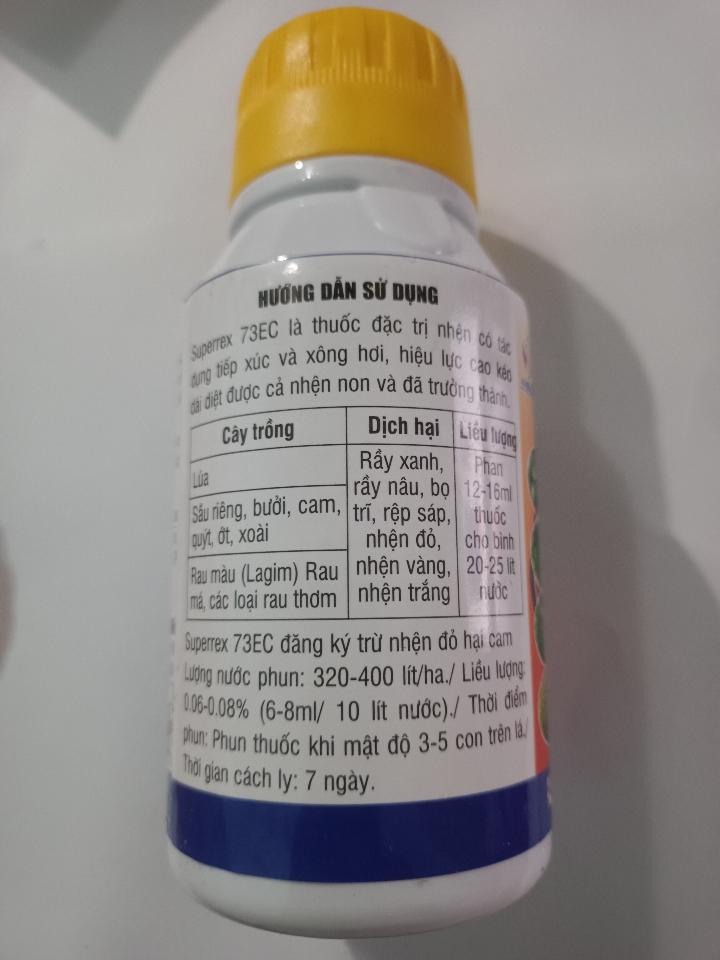 Thuốc trừ sâu SUPERREX 73 EC  Hiệu Vua Nhện đỏ Chúa Rầy xanh-duoc-ban-tai-ĐẠI LÝ VTNN ĐÌNH THANH
