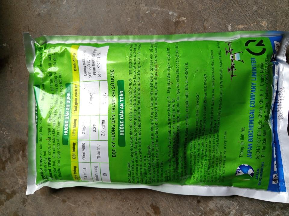 Thuốc trừ bệnh NOFACOL 70 WP hiệu Antacol Thailan-duoc-ban-tai-ĐẠI LÝ VTNN ĐÌNH THANH