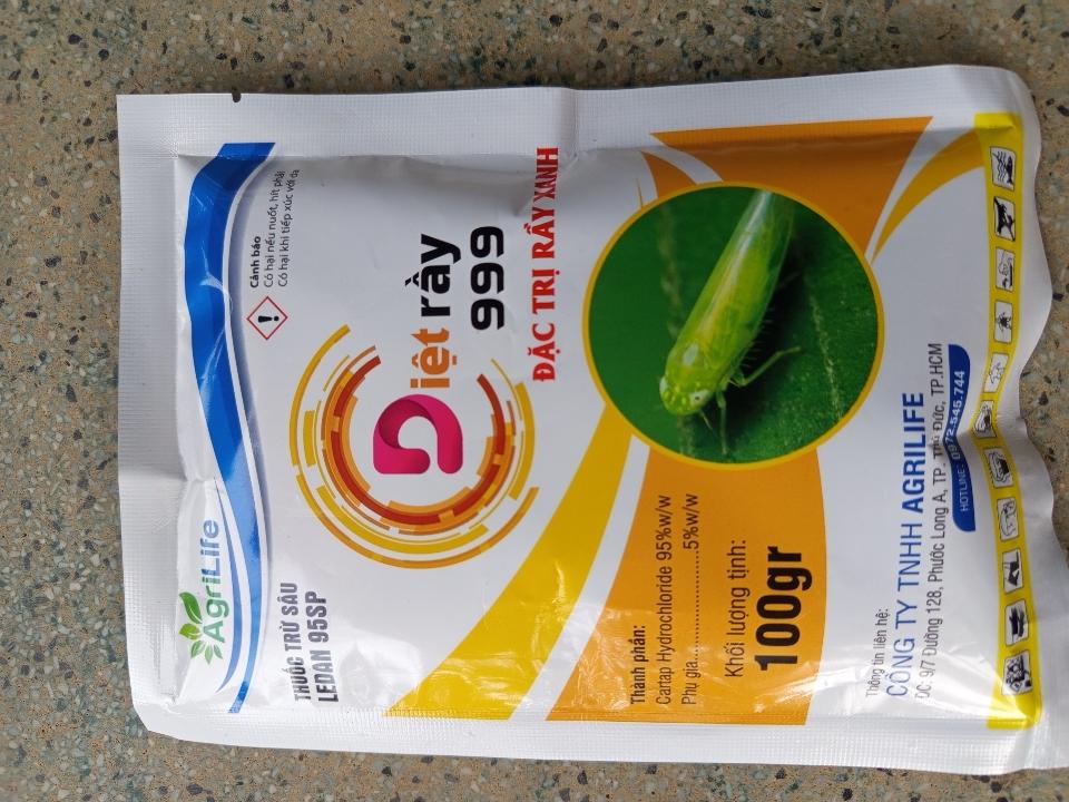 Thuốc trừ sâu: LEDAN 95SP Hiệu DIỆT RẦY 999 ( Đặc trị rầy xanh)-duoc-ban-tai-ĐẠI LÝ VTNN ĐÌNH THANH