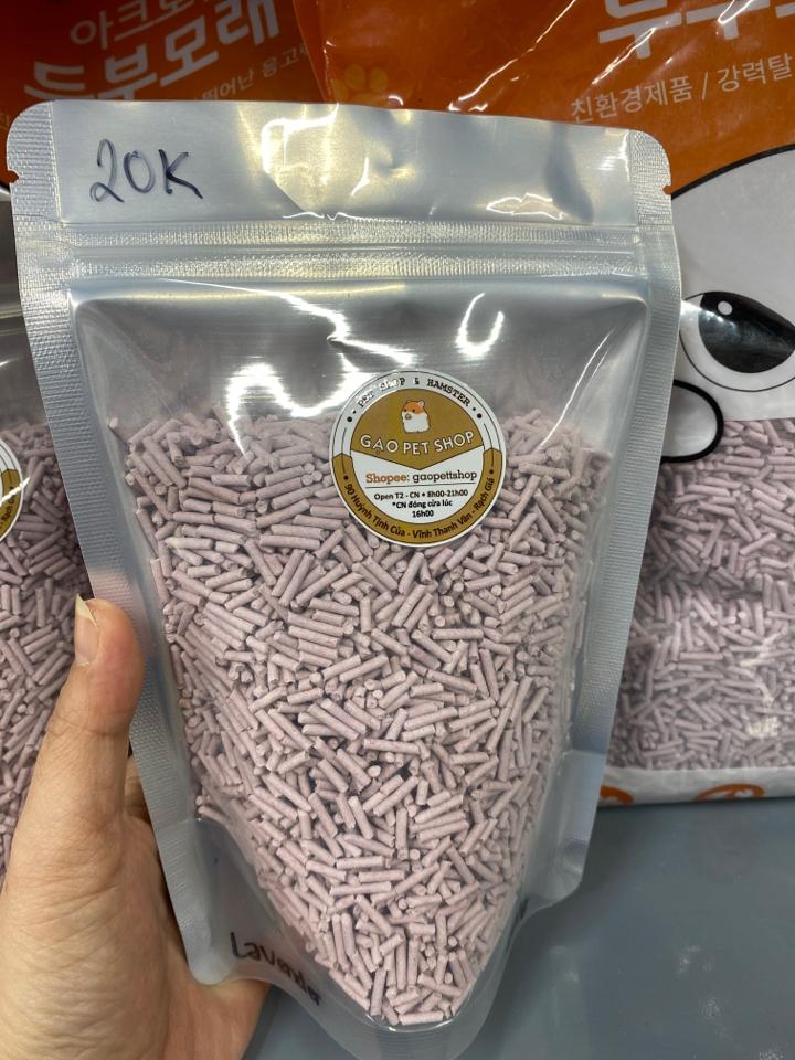 Cát đậu nành túi chiết 400g-duoc-ban-tai-Gạo Pet Shop