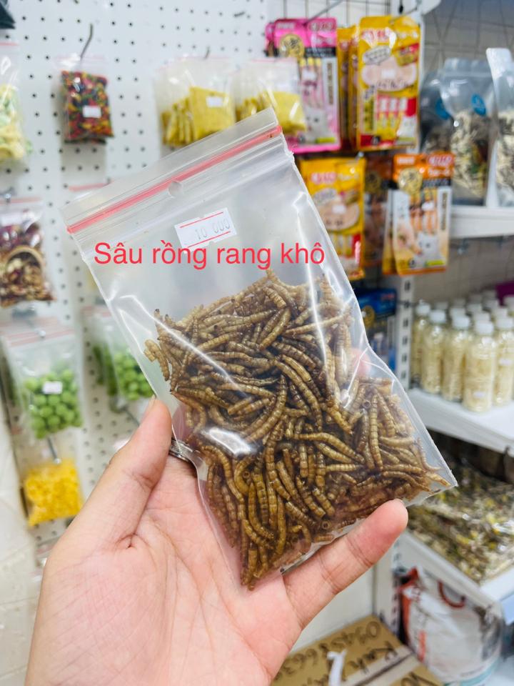 Sâu rồng rang dành cho Hams túi zip-duoc-ban-tai-Gạo Pet Shop