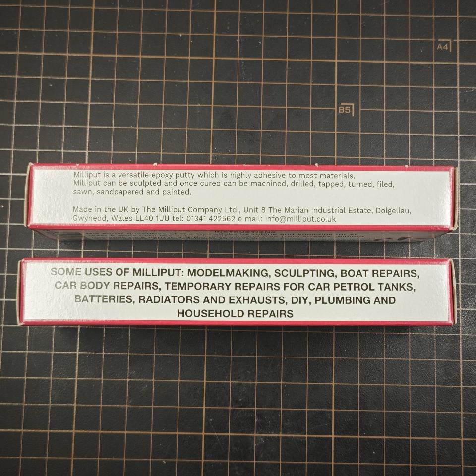 Milliput Standard 100g - Bột Trám Epoxy Putty 2 Thành Phần-duoc-ban-tai-OCD Studio