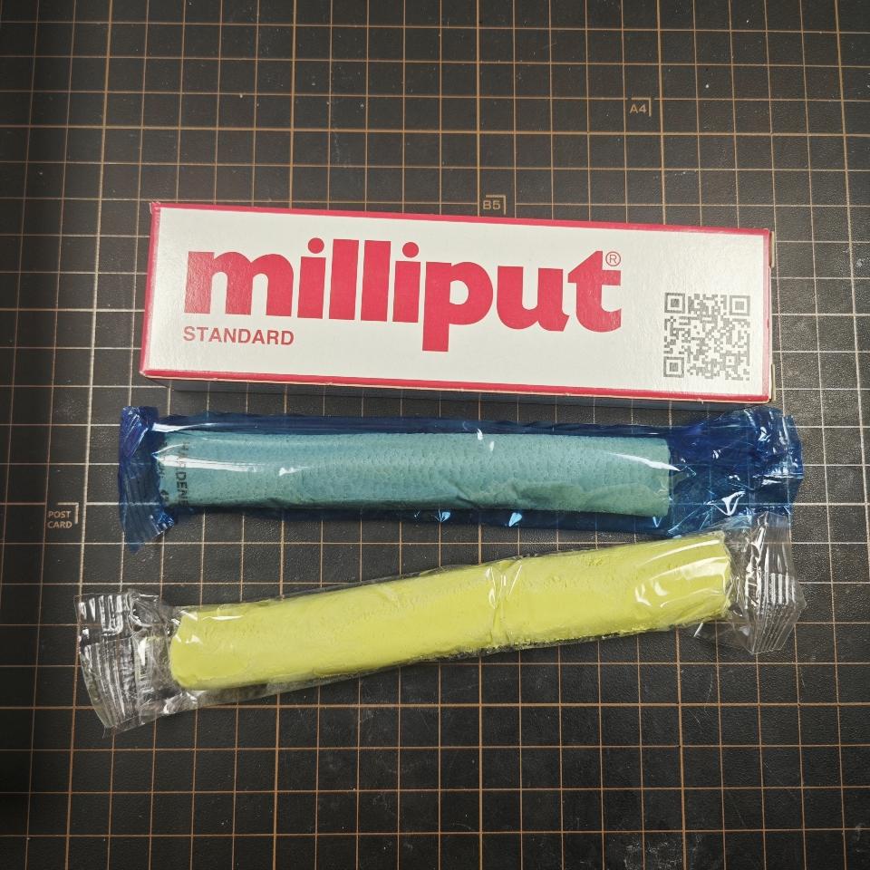 Milliput Standard 100g - Bột Trám Epoxy Putty 2 Thành Phần-duoc-ban-tai-OCD Studio