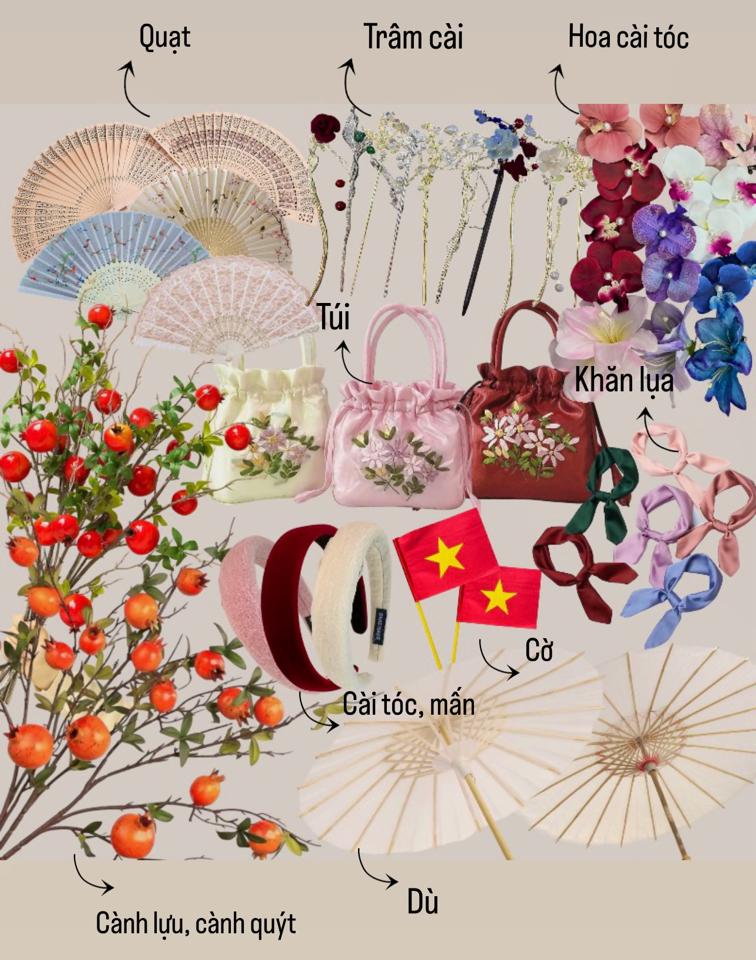 PHỤ KIỆN THÊM (10k/ món)-duoc-ban-tai-MICHIDO - CHO THUÊ VÁY ĐẦM XINH