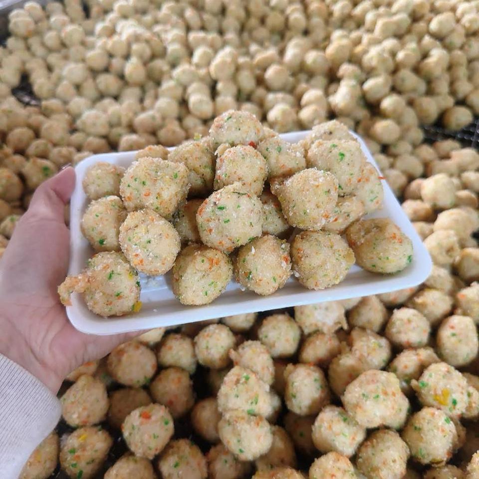 Chả tôm viên xù-duoc-ban-tai-Trang Anh Food
