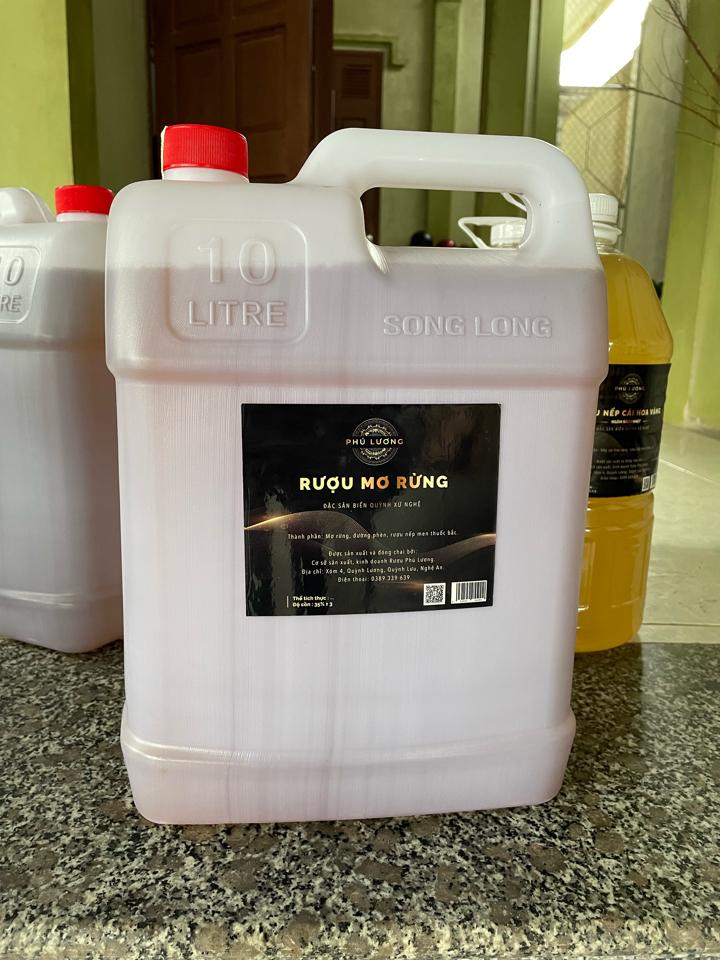 Rượu mơ má đào - thượng hạng - bình 5 lít-duoc-ban-tai-Rượu Phú Lương