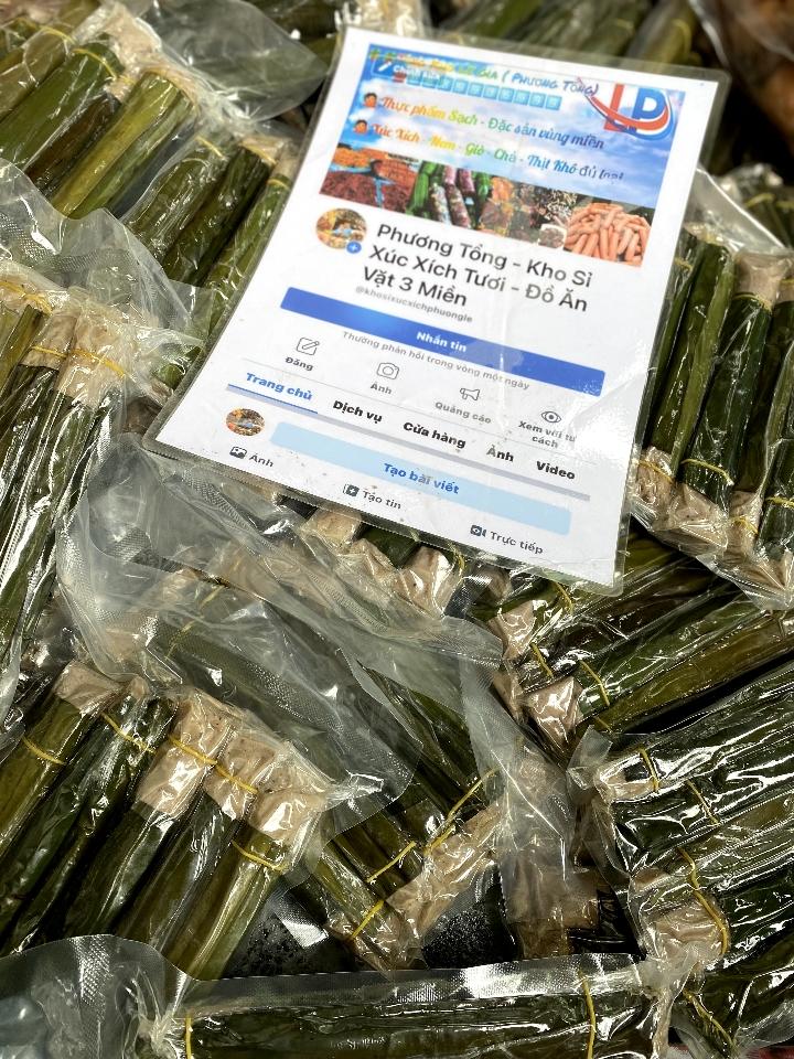 Giò Bò 7P loại To 350gr , Hấp Chín-duoc-ban-tai-Máy Tổng