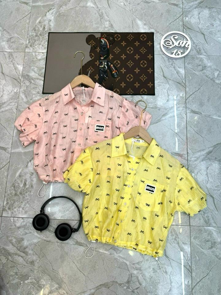 Áo sơ mi cộc tay nhà son-duoc-ban-tai-Thùy Dương shop