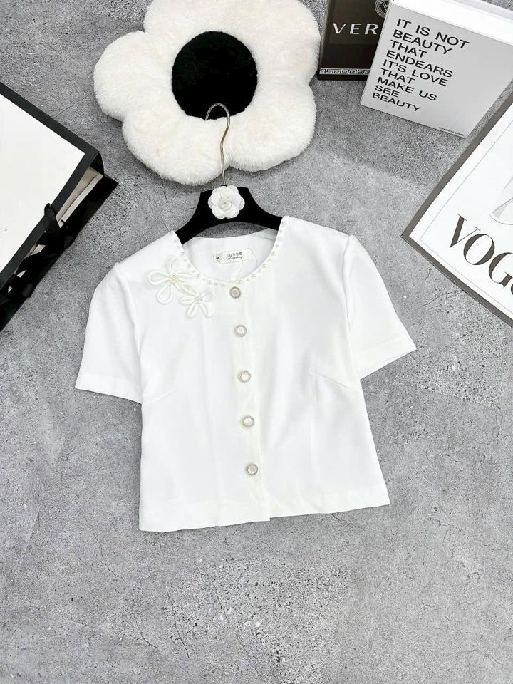 Áo kí giả tuyên hoa-duoc-ban-tai-Thùy Dương shop