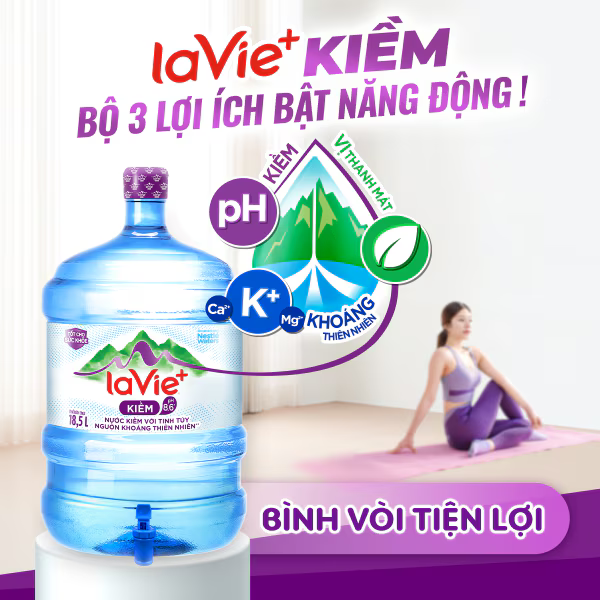 Lavie kiềm -duoc-ban-tai-Đại Lý Nước khoáng 🌾 Gạo Thanh Nhàn