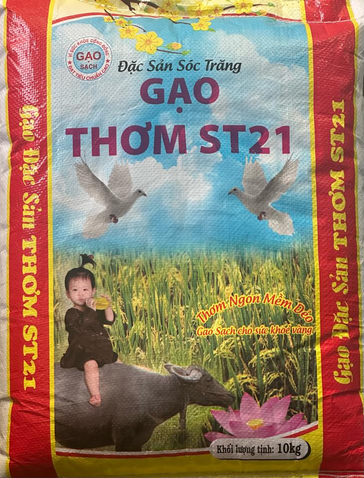 ST21 mềm dẻo ngọt cơm-duoc-ban-tai-Đại Lý Nước khoáng 🌾 Gạo Thanh Nhàn