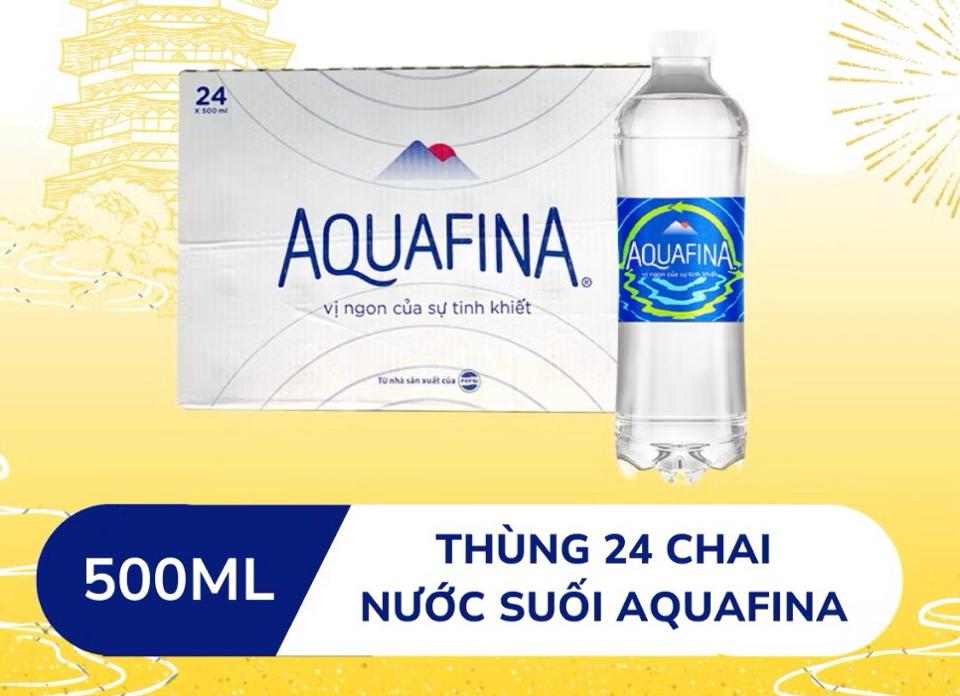 Aquafina 500ml-duoc-ban-tai-Đại Lý Nước khoáng 🌾 Gạo Thanh Nhàn