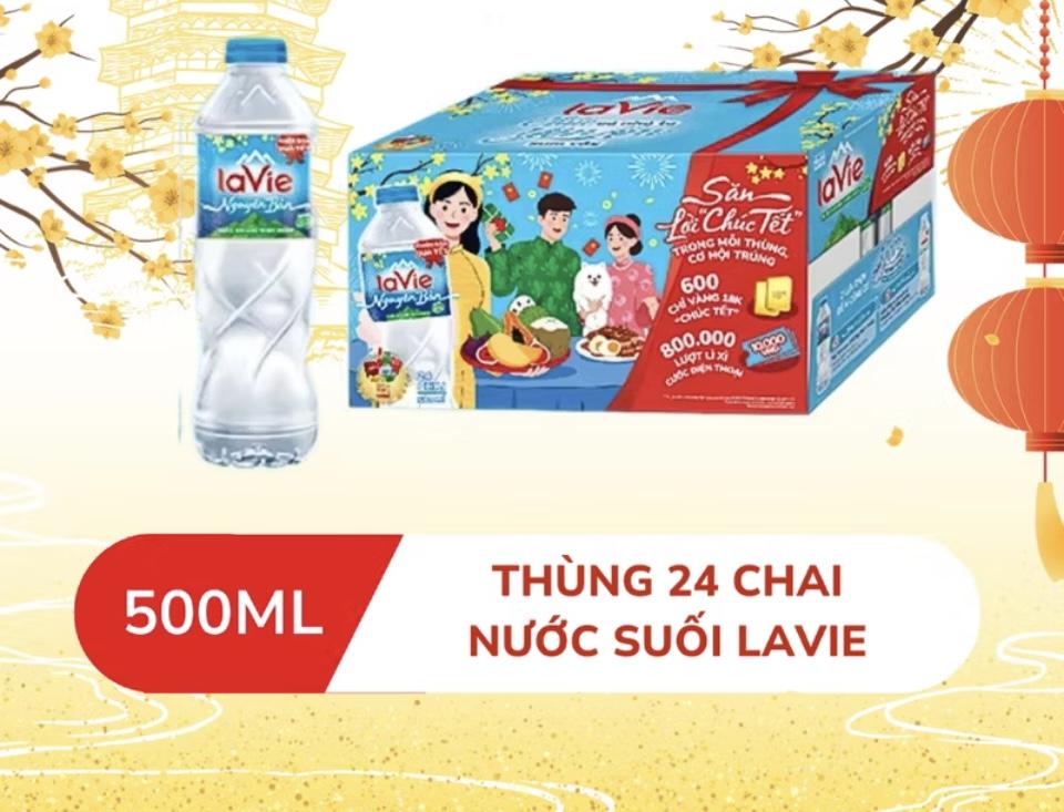 Lavie 500ml-duoc-ban-tai-Đại Lý Nước khoáng 🌾 Gạo Thanh Nhàn
