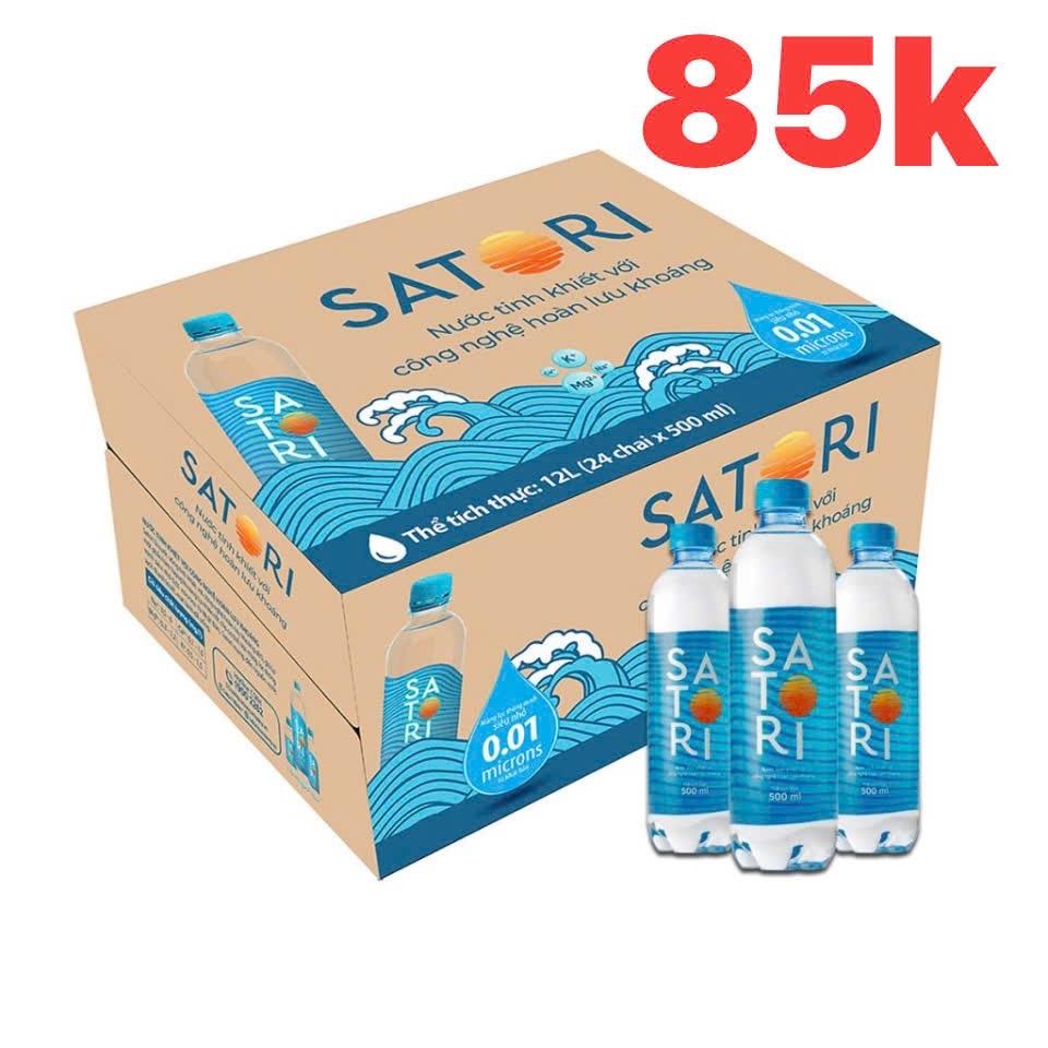 Satori 500ml-duoc-ban-tai-Đại Lý Nước khoáng 🌾 Gạo Thanh Nhàn