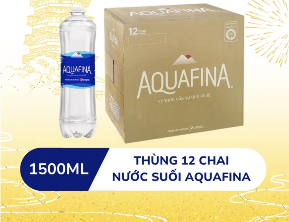 Aquafina 1.5l-duoc-ban-tai-Đại Lý Nước khoáng 🌾 Gạo Thanh Nhàn