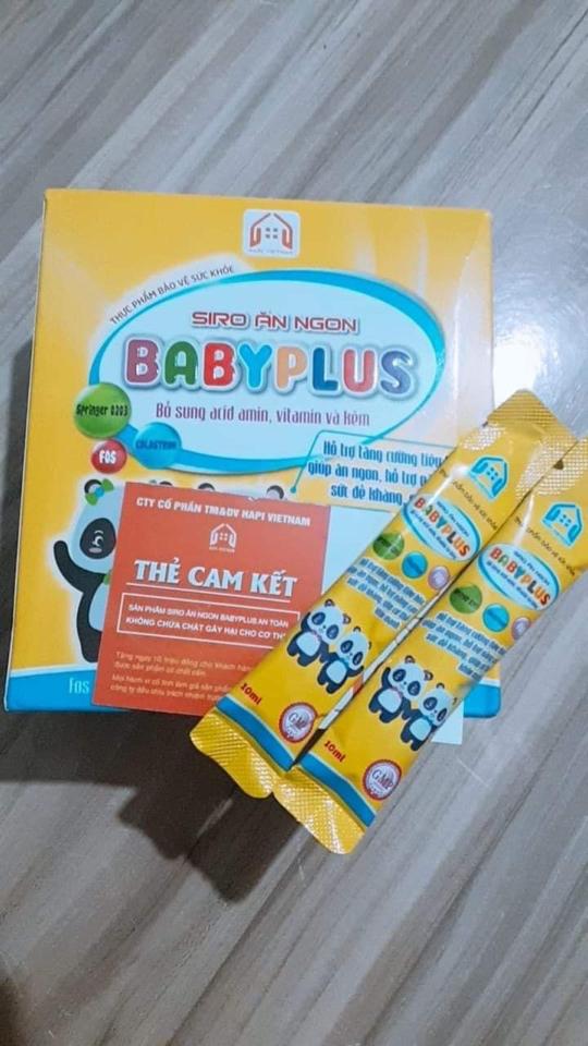 Siro Ăn Ngon Baby Plus Hộp 30 gói ( tặng kèm bình nước )-duoc-ban-tai-𝑮𝒂̣𝒐 𝑪𝒐𝒔𝒎𝒆𝒔𝒕𝒊𝒄𝒔