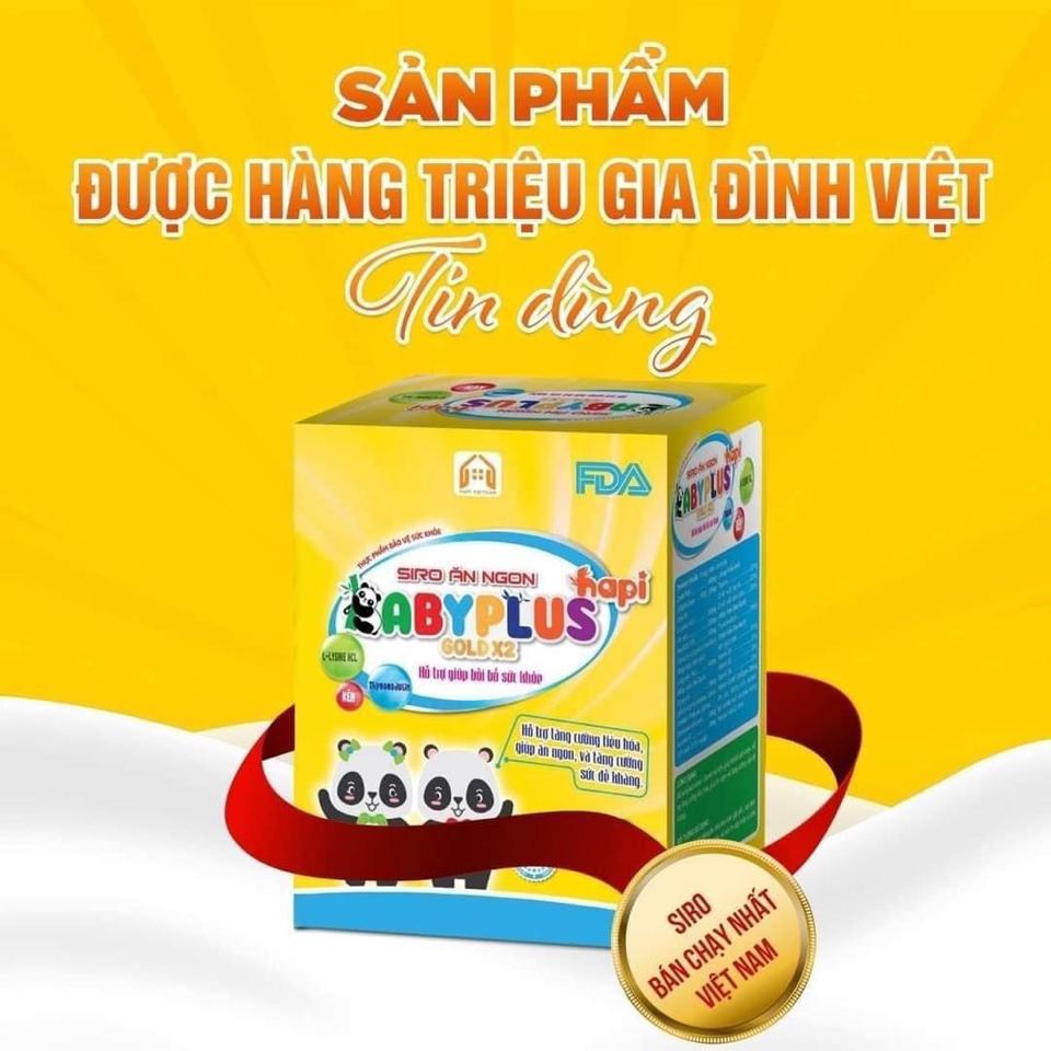 Siro Ăn Ngon Baby Plus Hộp 30 gói ( tặng kèm bình nước )-duoc-ban-tai-𝑮𝒂̣𝒐 𝑪𝒐𝒔𝒎𝒆𝒔𝒕𝒊𝒄𝒔