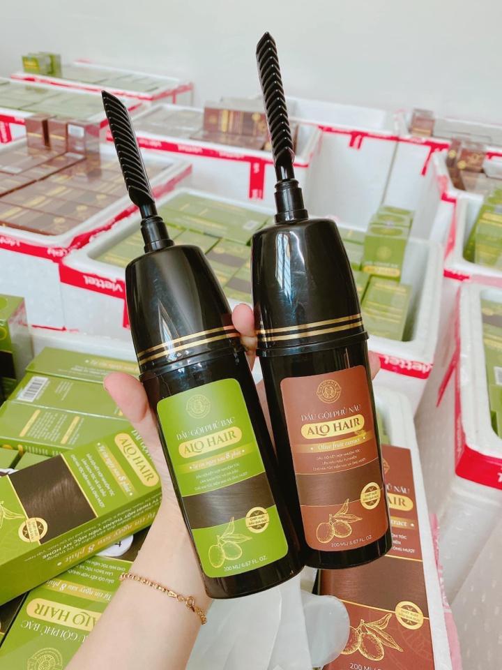 Gội Phủ Bạc Alo Hair chai 200ml-duoc-ban-tai-𝑮𝒂̣𝒐 𝑪𝒐𝒔𝒎𝒆𝒔𝒕𝒊𝒄𝒔