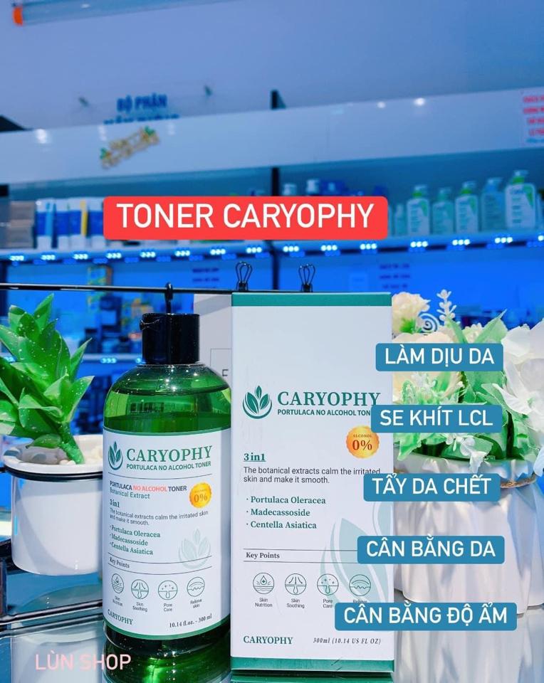 Toner Caryophy chai 300ml -duoc-ban-tai-𝑮𝒂̣𝒐 𝑪𝒐𝒔𝒎𝒆𝒔𝒕𝒊𝒄𝒔