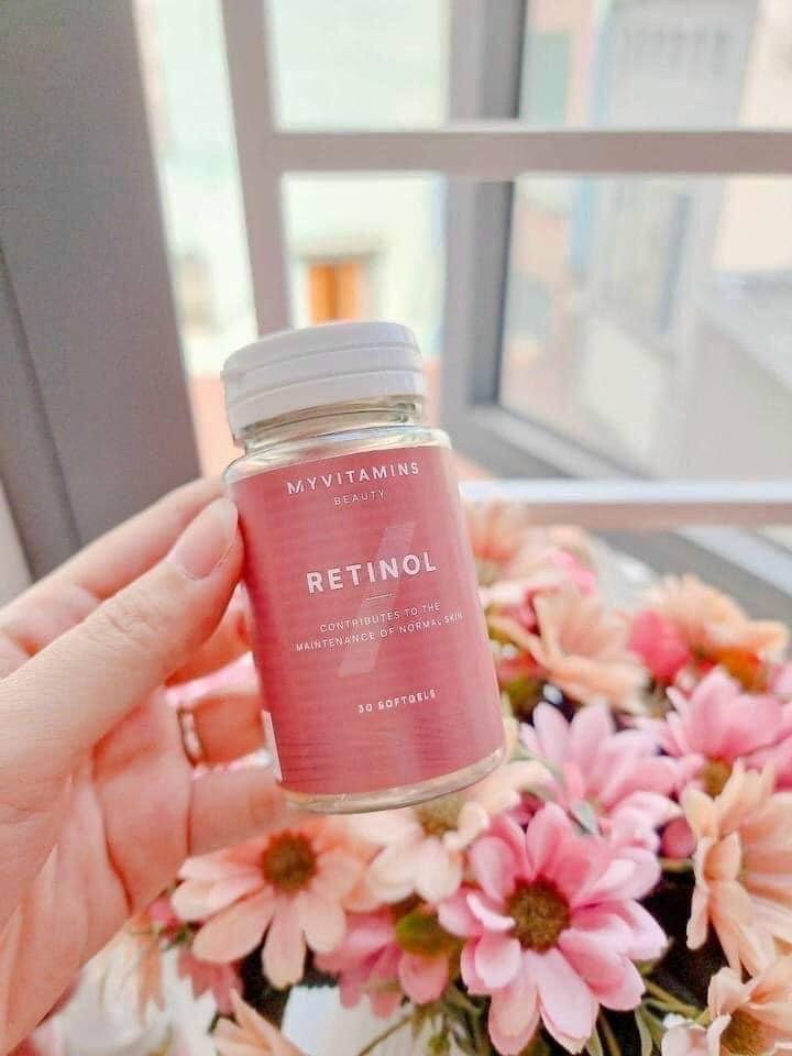 Viên Uống Retinol Myvitamins 90v -duoc-ban-tai-𝑮𝒂̣𝒐 𝑪𝒐𝒔𝒎𝒆𝒔𝒕𝒊𝒄𝒔