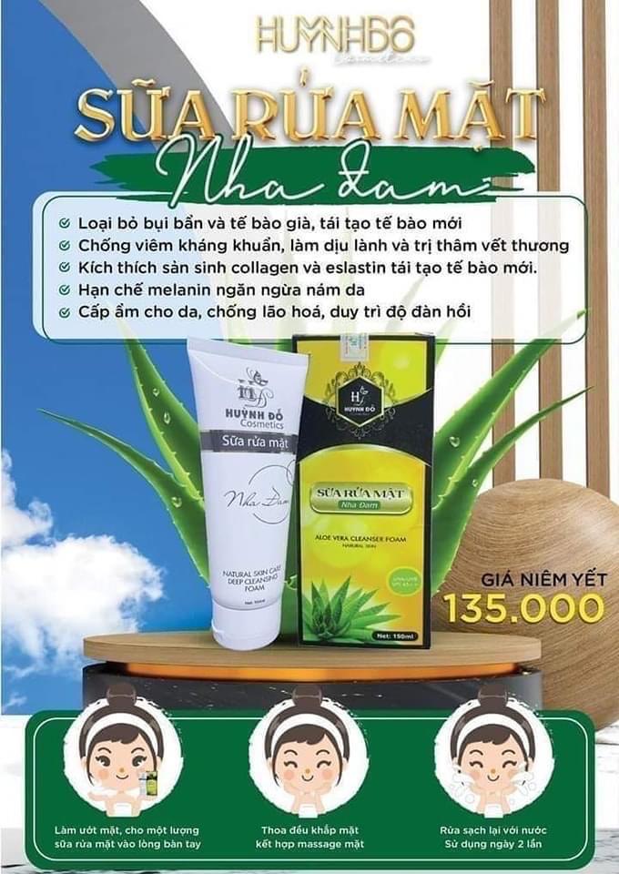 Sữa Rửa Mặt Nha Đam Huỳnh Đỗ-duoc-ban-tai-𝑮𝒂̣𝒐 𝑪𝒐𝒔𝒎𝒆𝒔𝒕𝒊𝒄𝒔