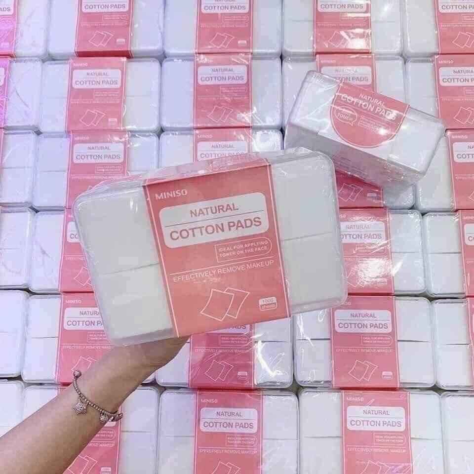 Bông Tẩy Trang Miniso 1000m -duoc-ban-tai-𝑮𝒂̣𝒐 𝑪𝒐𝒔𝒎𝒆𝒔𝒕𝒊𝒄𝒔
