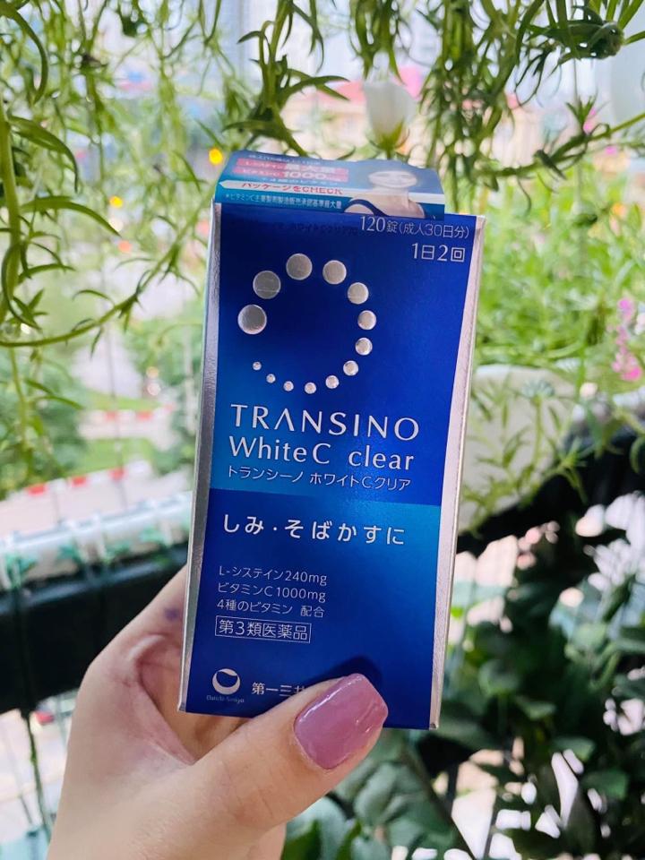 Viên Uống Trắng Da Transino 120v-duoc-ban-tai-𝑮𝒂̣𝒐 𝑪𝒐𝒔𝒎𝒆𝒔𝒕𝒊𝒄𝒔