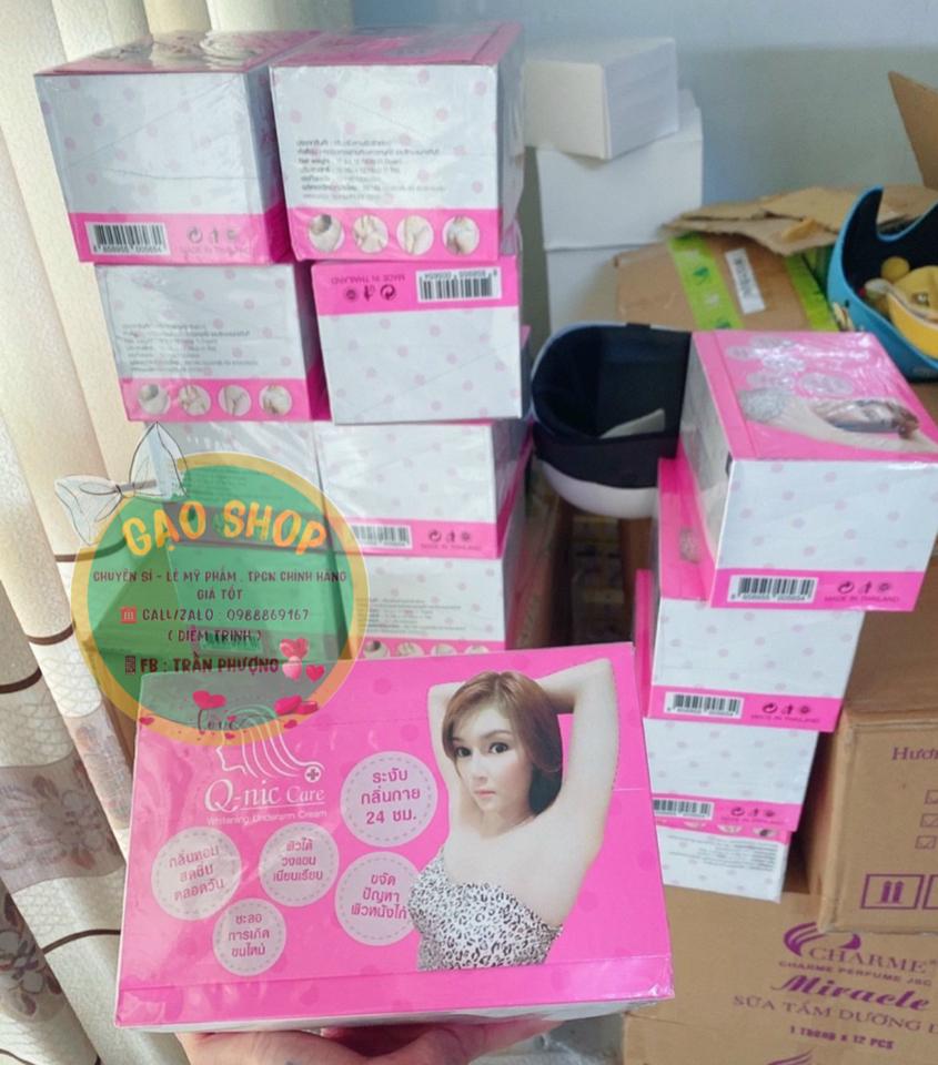 Kem Trị Thâm Nách Qnic Care Thailan Mẫu Mới-duoc-ban-tai-𝑮𝒂̣𝒐 𝑪𝒐𝒔𝒎𝒆𝒔𝒕𝒊𝒄𝒔
