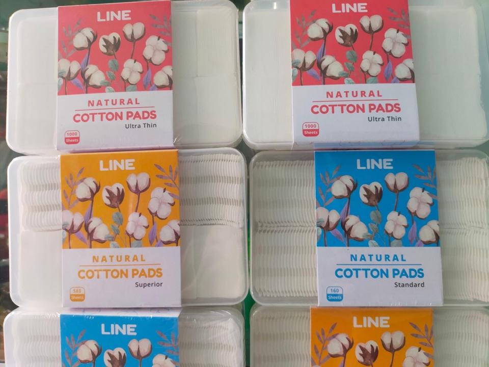 Bông Tẩy Trang Line Cotton Pads 1000m Loại Mỏng-duoc-ban-tai-𝑮𝒂̣𝒐 𝑪𝒐𝒔𝒎𝒆𝒔𝒕𝒊𝒄𝒔