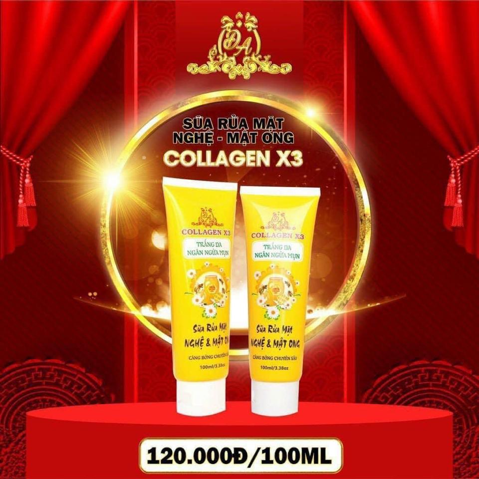 Sửa Rửa Mặt Collagen x3-duoc-ban-tai-𝑮𝒂̣𝒐 𝑪𝒐𝒔𝒎𝒆𝒔𝒕𝒊𝒄𝒔