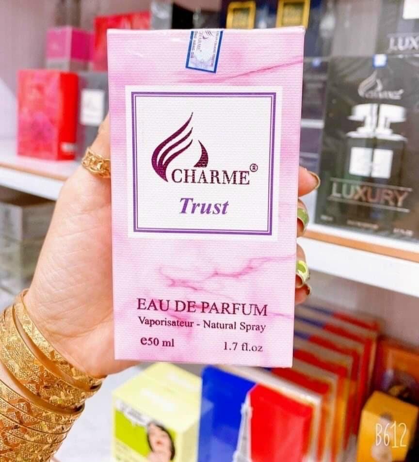 Nước Hoa Charme Trust 50ml Chính Hãng-duoc-ban-tai-𝑮𝒂̣𝒐 𝑪𝒐𝒔𝒎𝒆𝒔𝒕𝒊𝒄𝒔