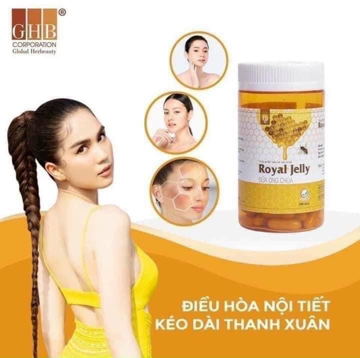 Viên Uống Sữa Ong Chúa Roy Jelly Ngọc Trinh-duoc-ban-tai-𝑮𝒂̣𝒐 𝑪𝒐𝒔𝒎𝒆𝒔𝒕𝒊𝒄𝒔