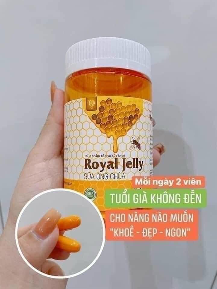 Viên Uống Sữa Ong Chúa Roy Jelly Ngọc Trinh-duoc-ban-tai-𝑮𝒂̣𝒐 𝑪𝒐𝒔𝒎𝒆𝒔𝒕𝒊𝒄𝒔