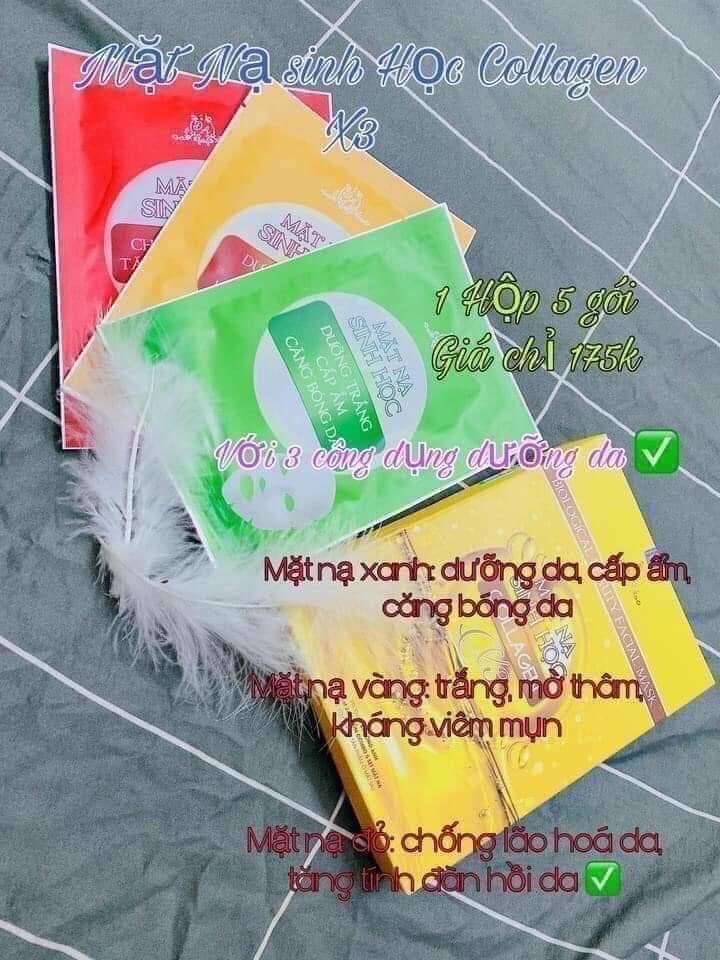 Nạ Sinh học Collagen x3 -duoc-ban-tai-𝑮𝒂̣𝒐 𝑪𝒐𝒔𝒎𝒆𝒔𝒕𝒊𝒄𝒔
